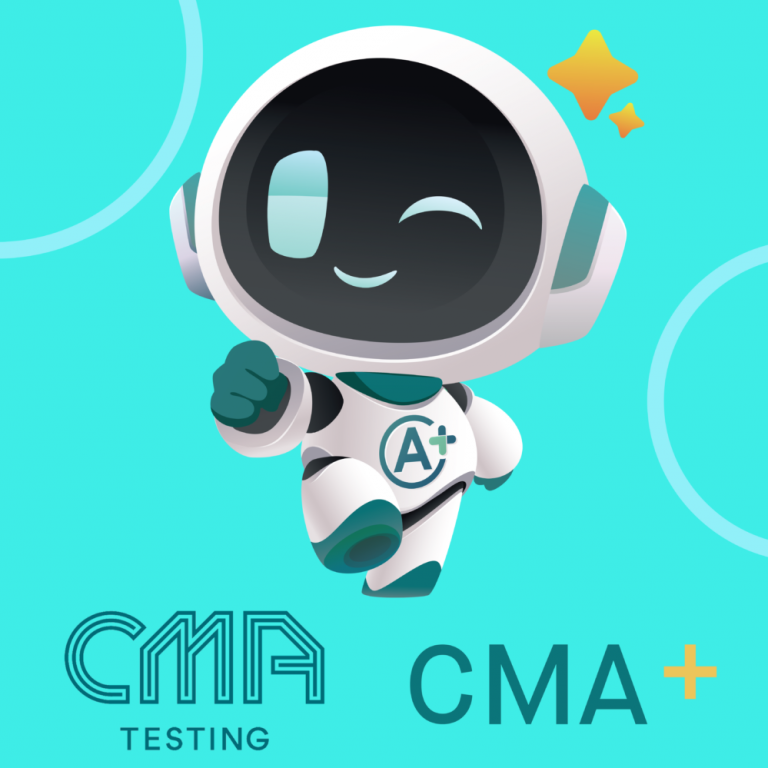 Dr A+, Your Friendly Robot Originates from CMA Testing and CMA+