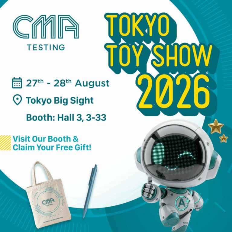 CMA Testing @ Tokyo Toy Show 2026 – See You in Japan!